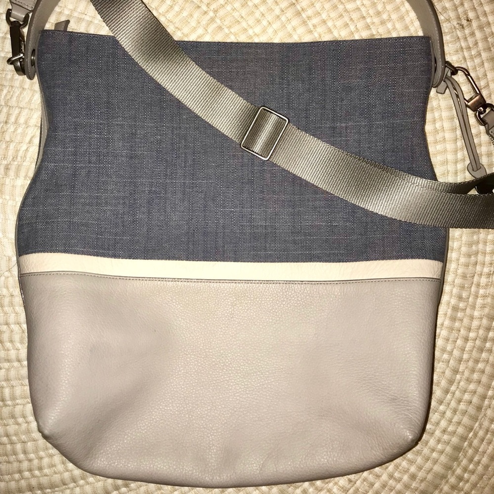 Amazing Fossil Hobo Bag! Fits a laptop!